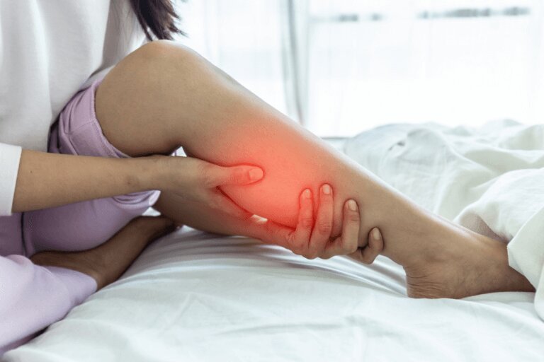 Vein treatment patients leg