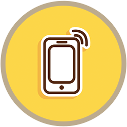 drawing of a phone